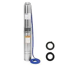 water well submersible pump installation